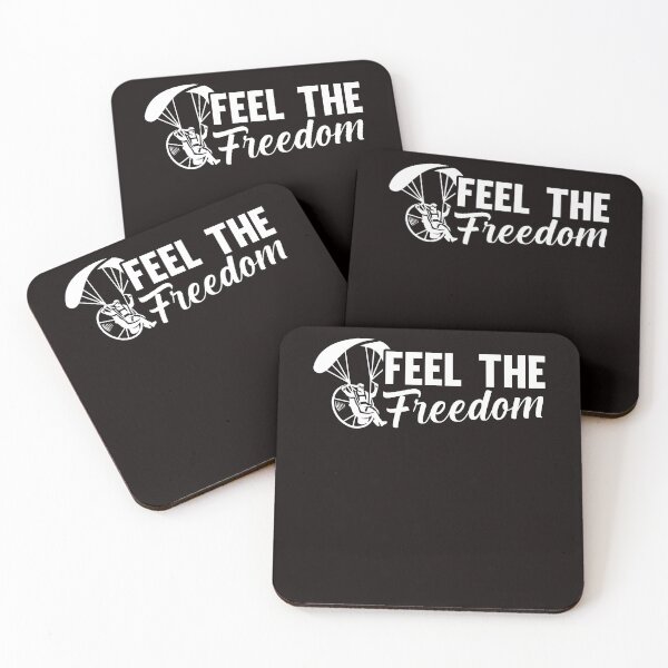 Item preview, Feel Freedom Paramotor PPG Paramotoring Flying Paragliding designed and sold by TomGiantDesigns.