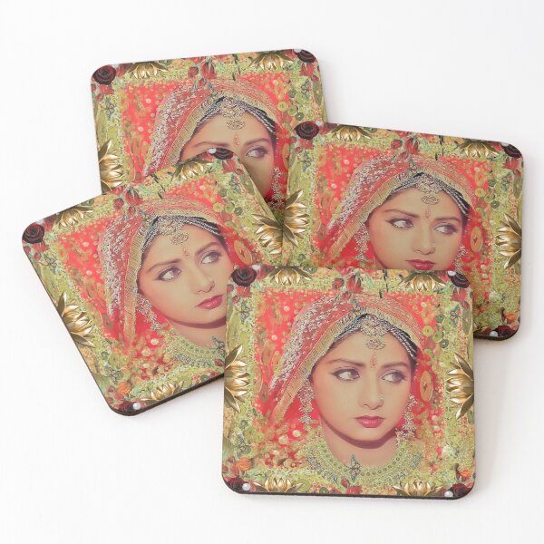 Item preview, women of the world edits by mysticladyart Sri devi indian bride designed and sold by mystic lady vintage art and fashion designs.