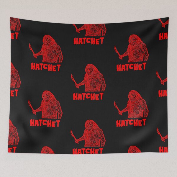 Item preview, 2000s slasher movie hatchet designed and sold by MetalSatyrShop.