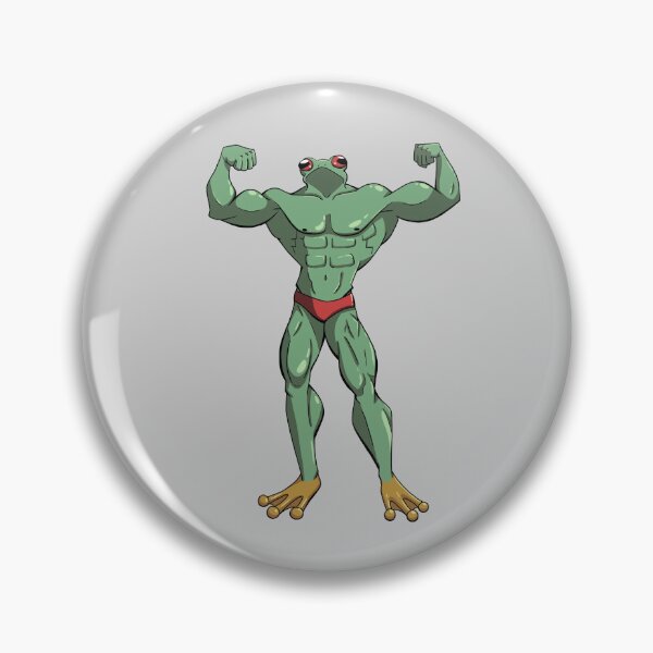 Item preview, Muscle Frog is Getting those Gains designed and sold by Ghostybender.