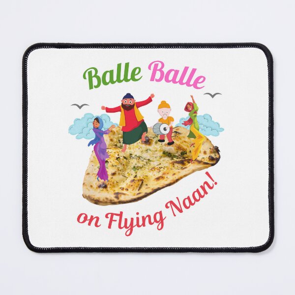 Item preview, Balle Balle on flying NAAN! | Sky Bhangra | Funny Desi designed and sold by CosmicStory.
