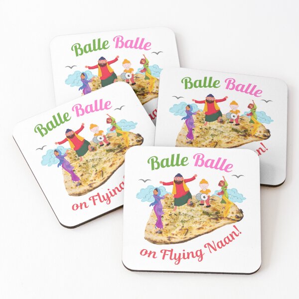 Item preview, Balle Balle on flying NAAN! | Sky Bhangra | Funny Desi designed and sold by CosmicStory.