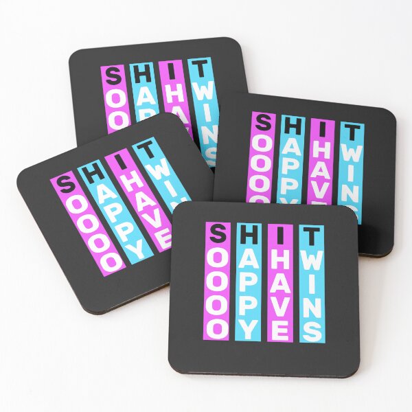 Item preview, so happy i have twins funny sarcastic Essential designed and sold by JakariEzer.