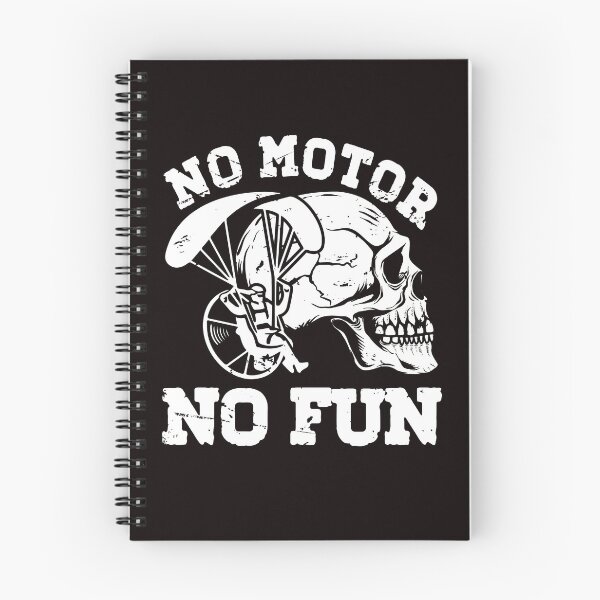 Item preview, No Motor No Fun Paramotor Paragliding PPG Hang Gliding Pilot designed and sold by TomGiantDesigns.