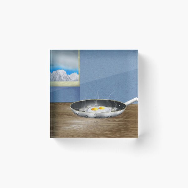 Item preview, Frying pan and egg designed and sold by thebigG2005.