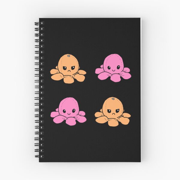Item preview, Orange and Pink Mood Octopus   designed and sold by VintageTeeGift.