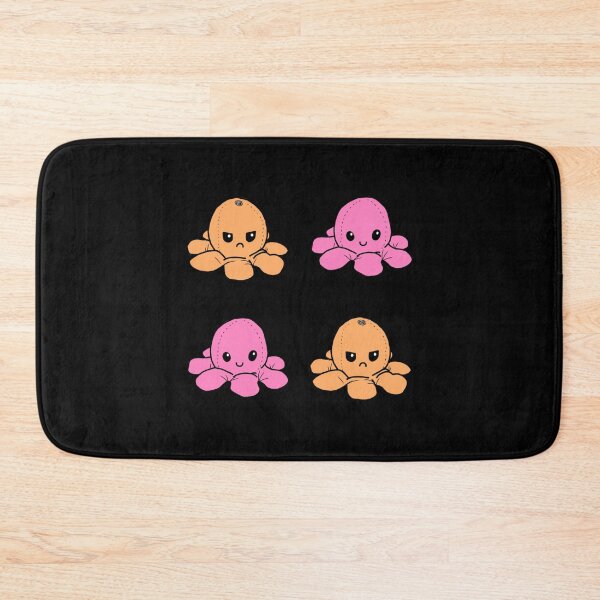 Item preview, Orange and Pink Mood Octopus   designed and sold by VintageTeeGift.