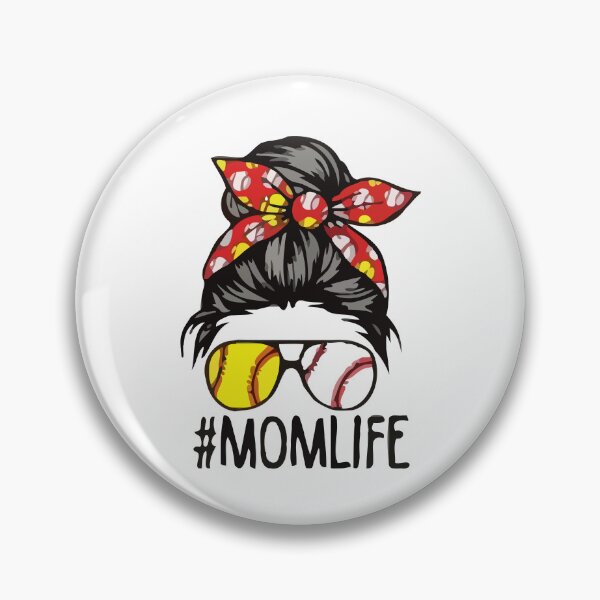 Item preview, Womens Mom Life Softball Baseball Mothers Day  designed and sold by MGHdesign.