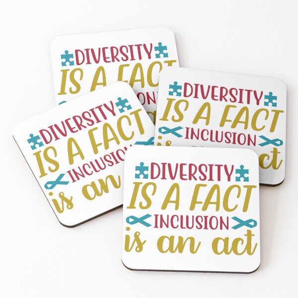 Item preview, Diversity Is A Fact, Inclusion Is An Act designed and sold by Inez-kemmy.