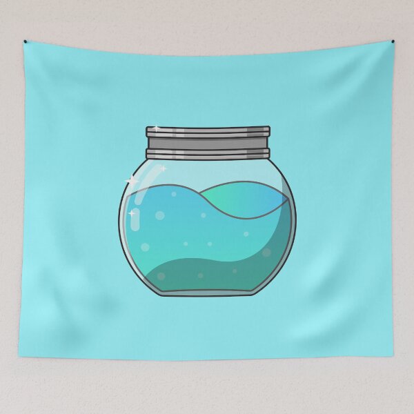 Item preview, Shield Potion - Big Pot Shield - Illustration Art designed and sold by VizcwntGFX.
