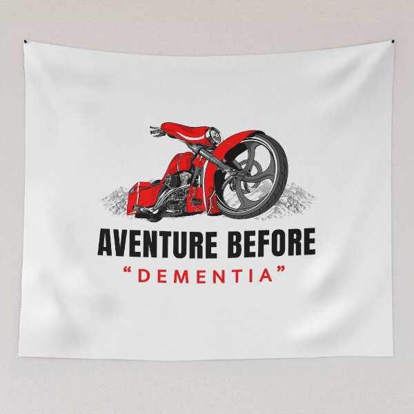 Item preview, Adventure before dementia, Touring motorcycle, designed and sold by Lekrock.