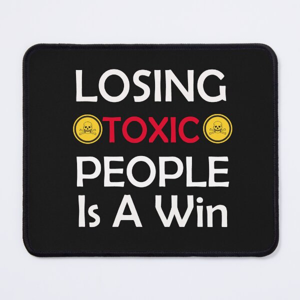 Item preview, Losing Toxic People Is A Win designed and sold by adeleqo.