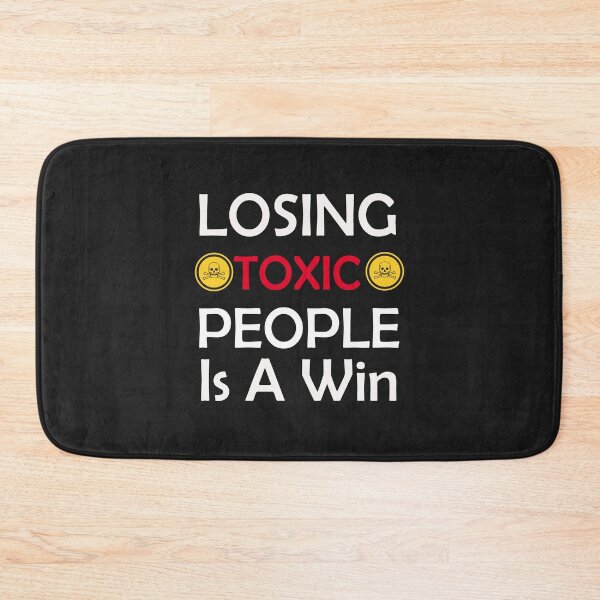 Item preview, Losing Toxic People Is A Win designed and sold by adeleqo.
