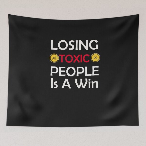 Item preview, Losing Toxic People Is A Win designed and sold by adeleqo.