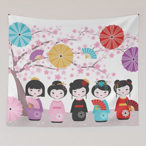 Item preview, Japanese Kokeshi Dolls designed and sold by StudioShine.