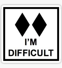 I'm Difficult Sticker