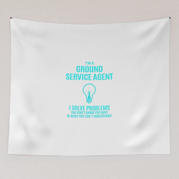 Item preview, Ground Service Agent - I Solve Problems Job Gift designed and sold by melissaval2.