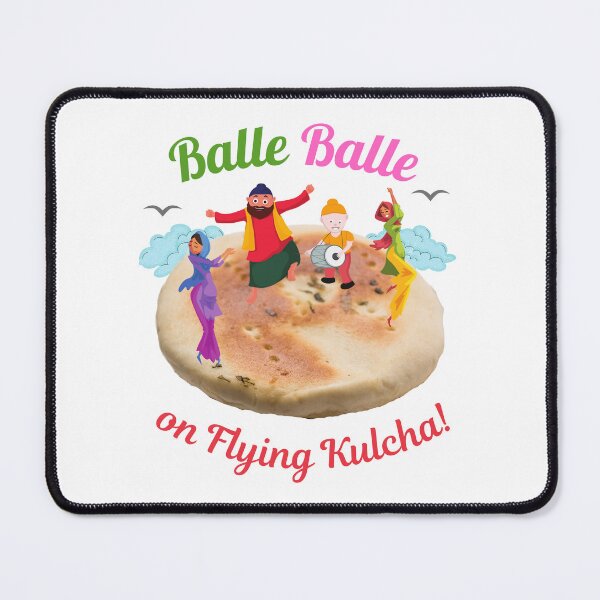 Item preview, Balle Balle on flying KULCHA! | Sky Bhangra | Funny Desi designed and sold by CosmicStory.