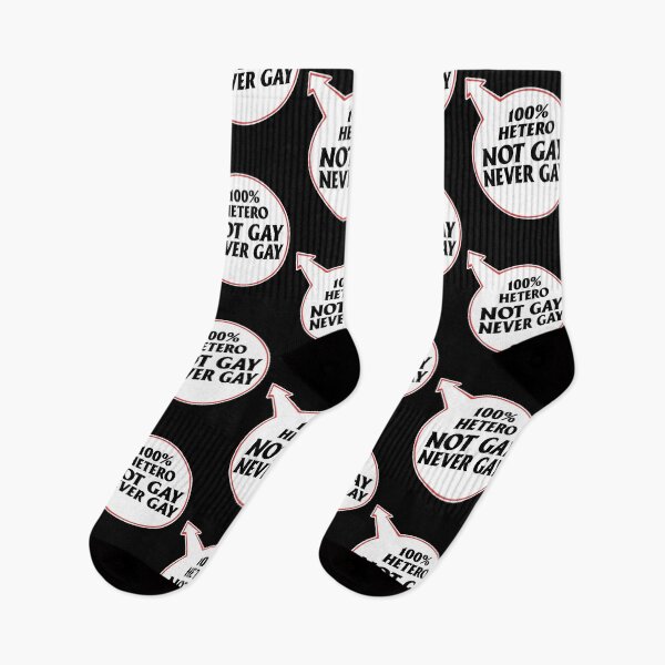 Item preview, 100% Hetero Not Gay Never Gay designed and sold by Theparticular.