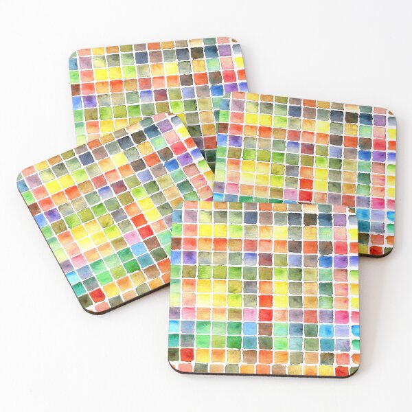 Item preview, Colorful squares designed and sold by Zavyalova-art.