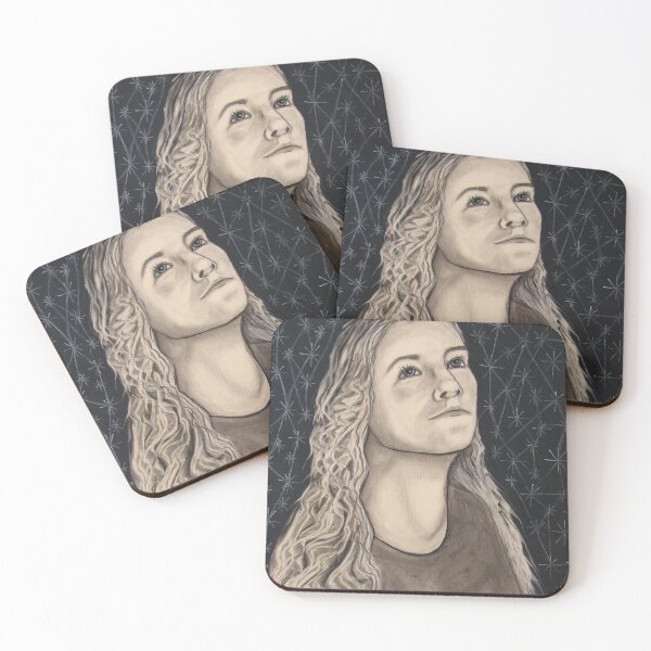 Item preview, Girl looking skywards at night designed and sold by crowleyronan123.