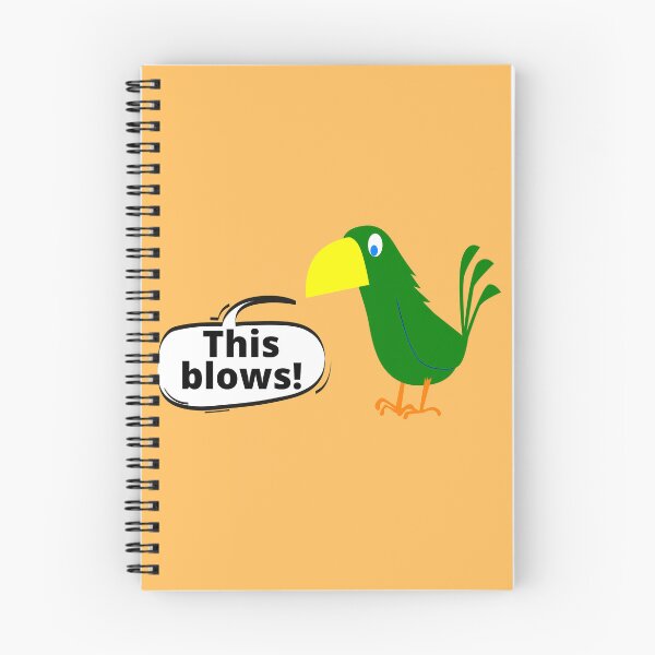 Item preview, Grumpy Parrot | This Blows designed and sold by NineSevenFour.