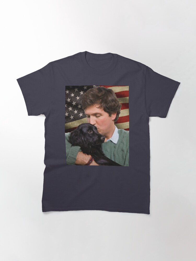 tucker carlson face t shirt