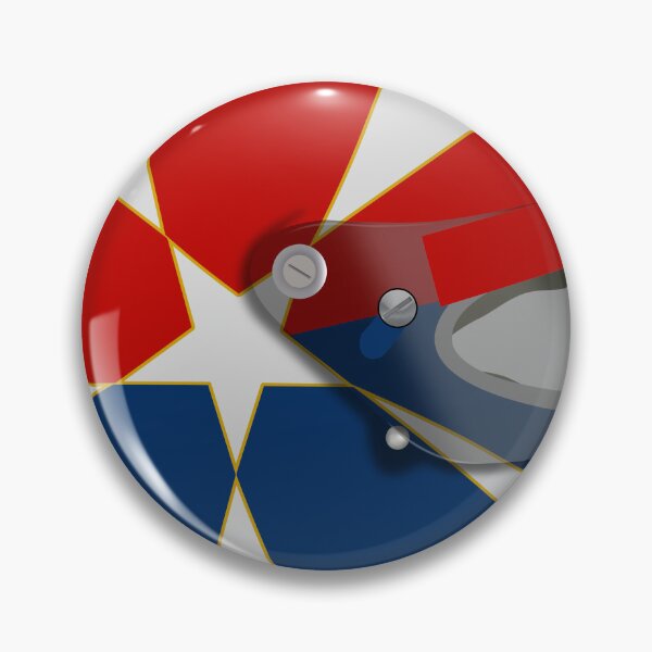 Item preview, Eddie Cheever 1981 F1 Helmet designed and sold by JageOwen.
