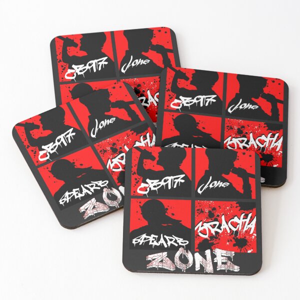 Item preview, 3racha Zone Silhouettes Shirt designed and sold by JacobBjork.