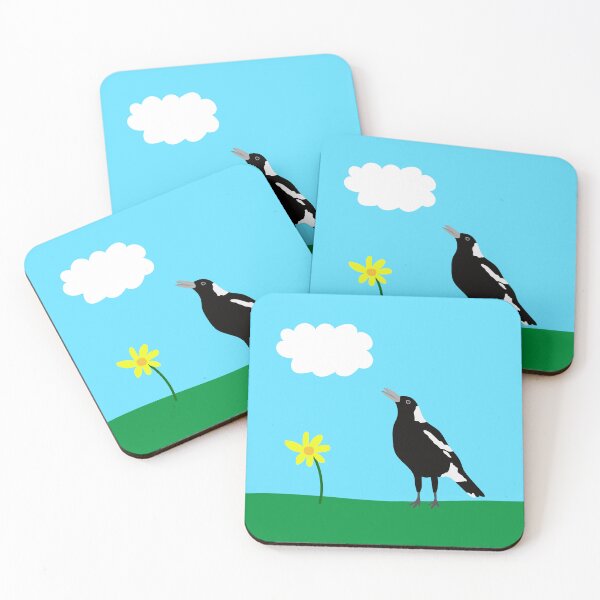 Item preview, Magpie Sunny Day designed and sold by Digitaldingo.