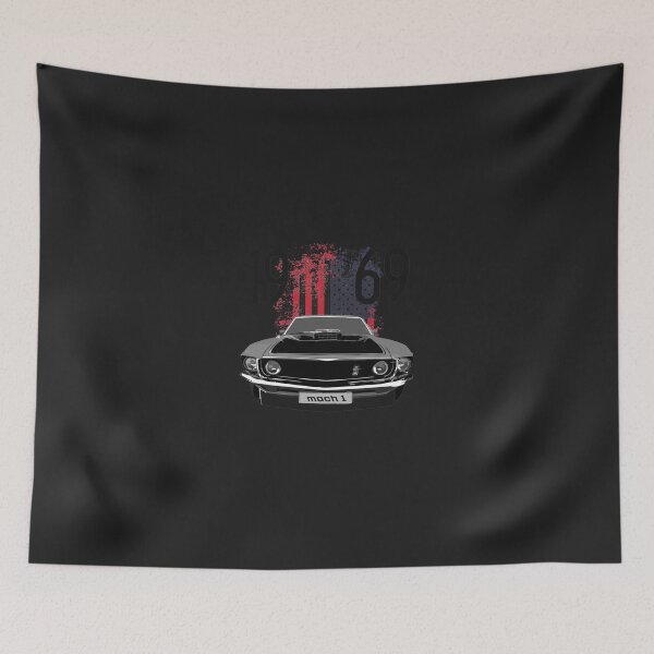 Item preview, 1969 Mustang Mach 1 American Shirt designed and sold by JacobBjork.