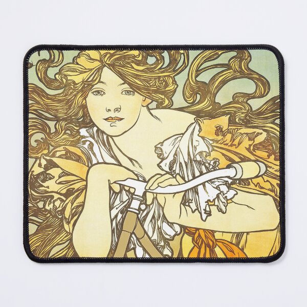 Item preview, Cycles Perfecta by Alphonse Mucha - Vintage Art designed and sold by RickE.