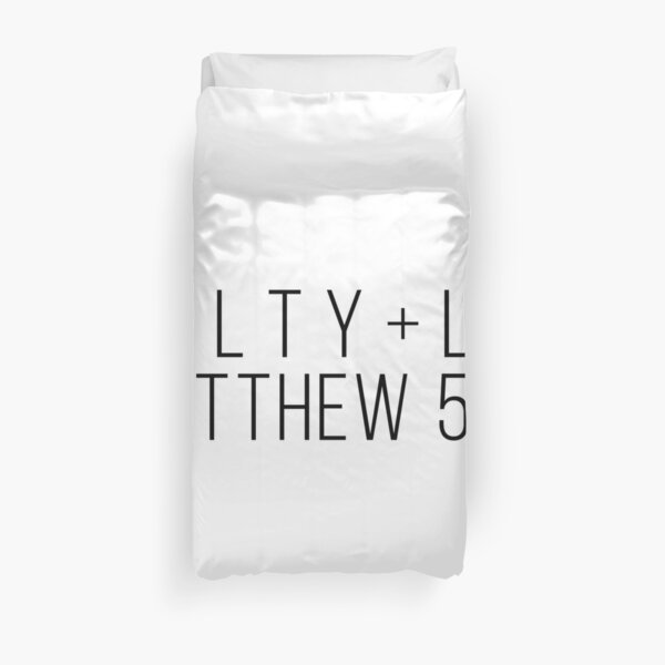 Salty + Lit Duvet Cover