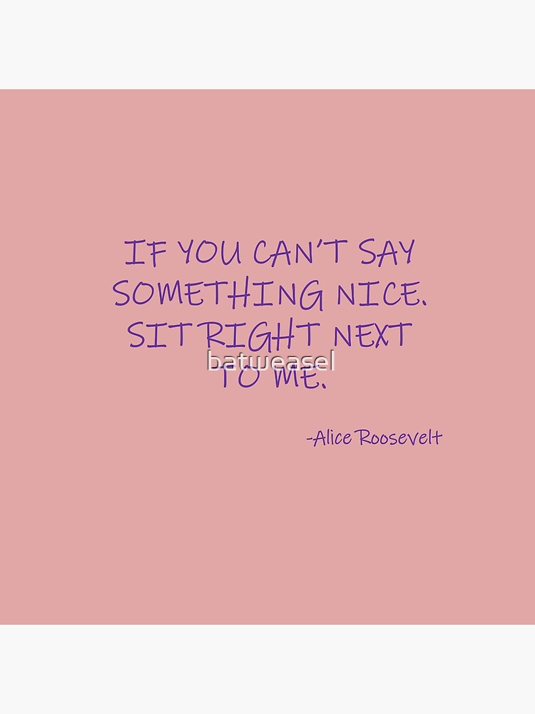 Thumbnail 4 of 4, Pillow, Alice Roosevelt's Pillow (not really) designed and sold by batweasel.