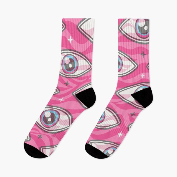 Item preview, pink eyes designed and sold by Beeroclock.