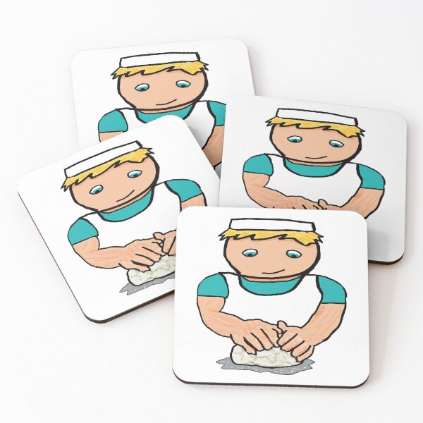 Item preview, Baker Kneading Dough for Baking Bread designed and sold by Mark-Ewbie.