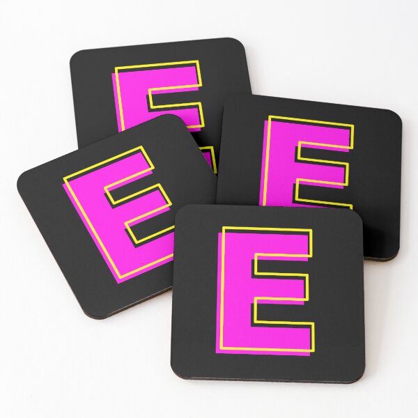 Item preview, E - your name - your letter designed and sold by YassOrNope.