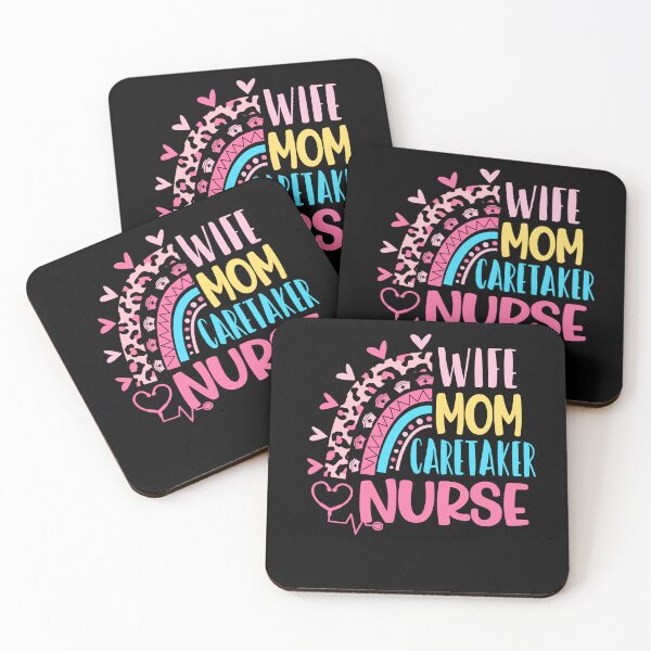Artikelvorschau, Frau Mutter Hausmeister Krankenschwester Mütter Tag Krankenschwestern Tag Leopard entworfen und verkauft von EasyPrintGift.