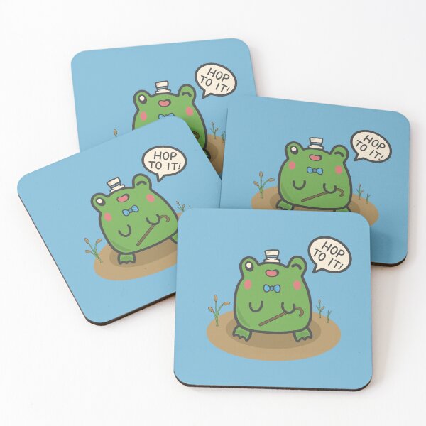 Item preview, Hop to it says Meep the Frog!  designed and sold by ZuriAmbessa.