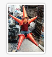 Ted Cruz Traffic Cone Sticker