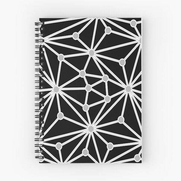 Item preview, Abstract geometric pattern - gray, black and white. designed and sold by K.S ART.