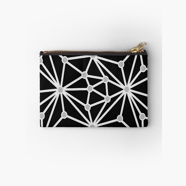 Item preview, Abstract geometric pattern - gray, black and white. designed and sold by K.S ART.