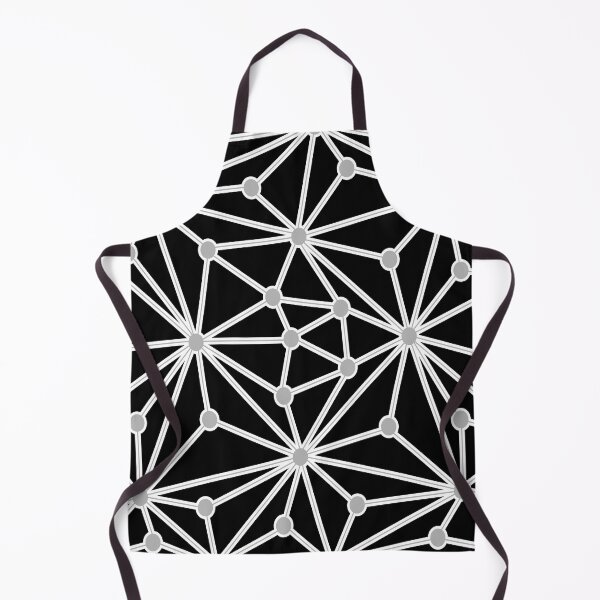 Item preview, Abstract geometric pattern - gray, black and white. designed and sold by K.S ART.