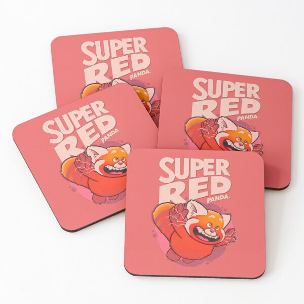 Item preview, Super Red Cartoon Panda Cute Funny designed and sold by pixelsimple.
