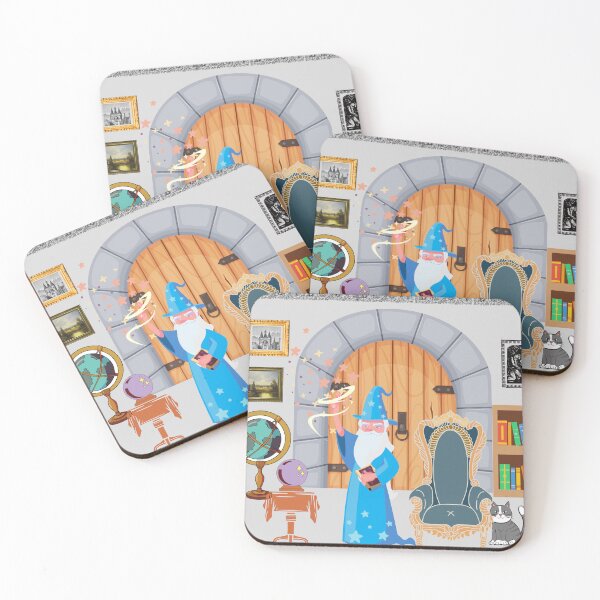 Item preview, Merlins Wizard Castle Library designed and sold by LGMmugsdesign.