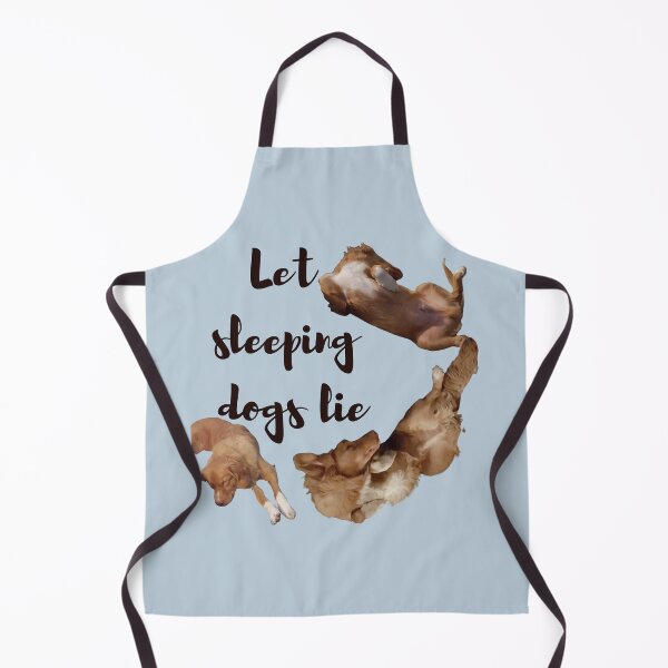 Item preview, Let sleeping dogs lie, funny duck tollers, toller sleeping positions,nsdtr designed and sold by TollerKing.