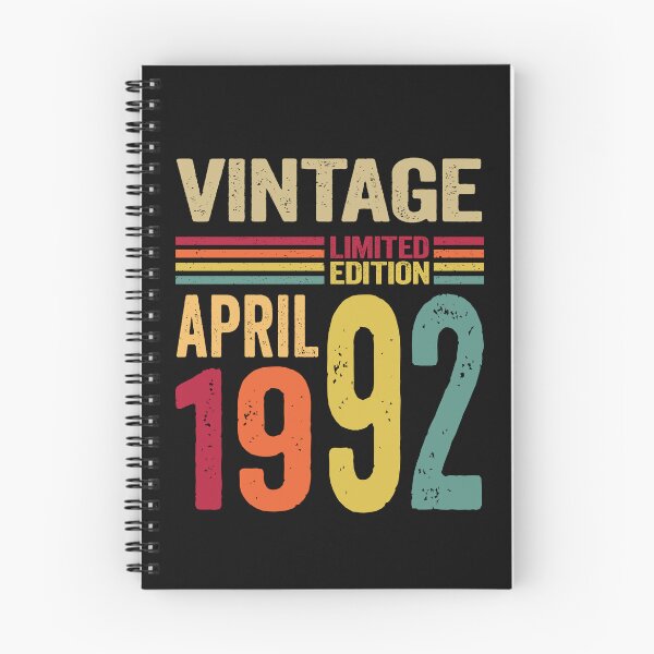 Item preview, 30 Years Old Gifts Vintage April 1992 - 30th Birthday gift designed and sold by BahaaIB.