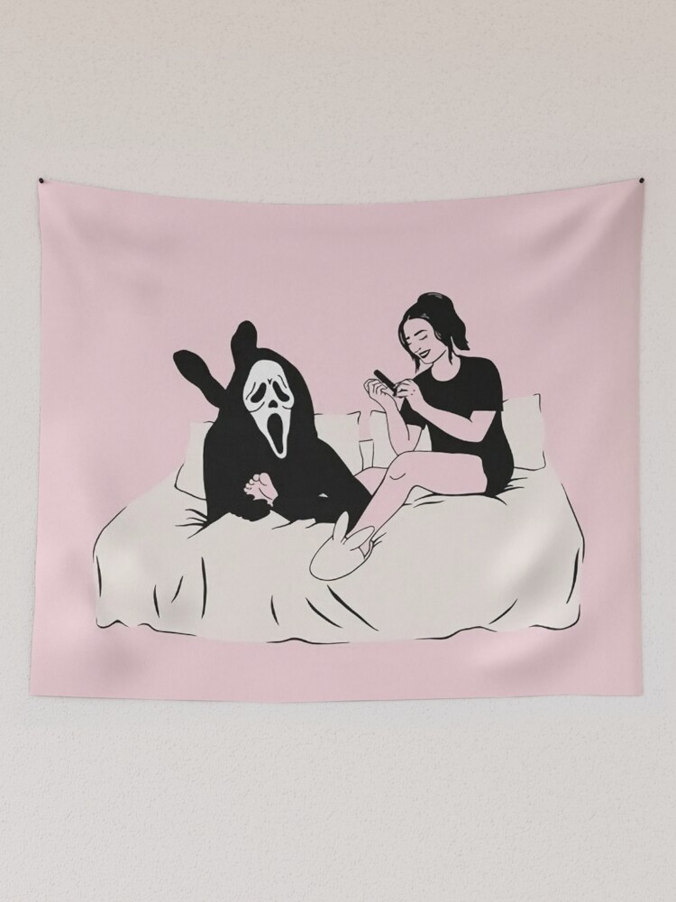 Ghostface Scream Tapestries for Sale