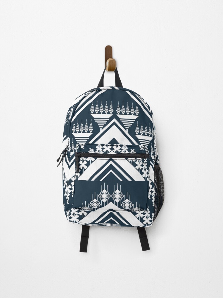 Thumbnail 1 of 3, Backpack, ethnic pattern designed and sold by 7ASCIIz.