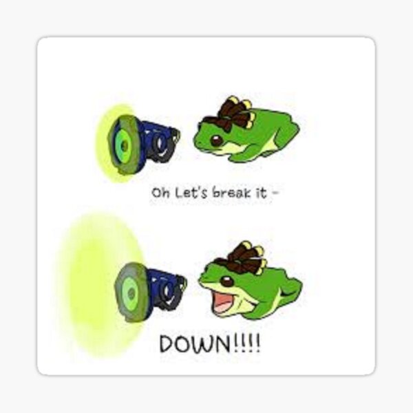 FM-Anime – Overwatch Lucio Frog Cosplay Tattoo Stickers